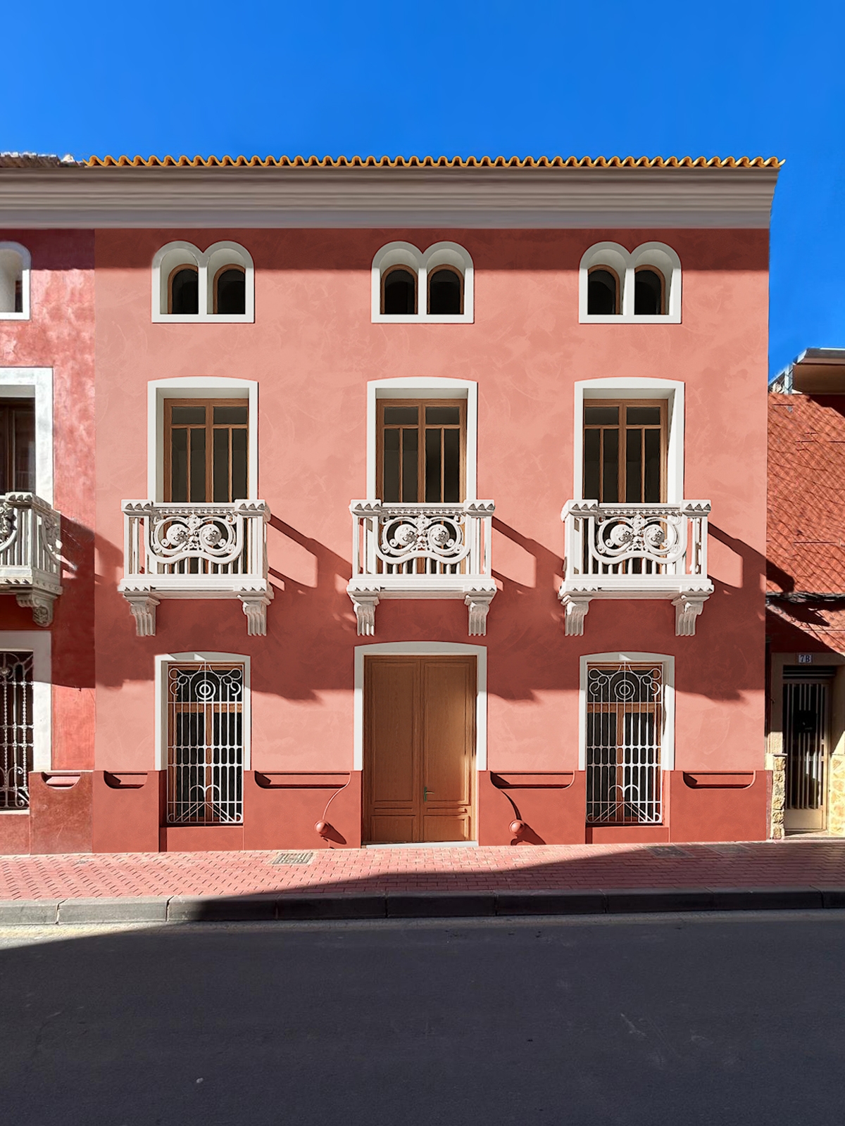 La casa solariega de la calle Mayor de La Ñora recuperará su esplendor e iniciará una nueva vida: arrancan las obras