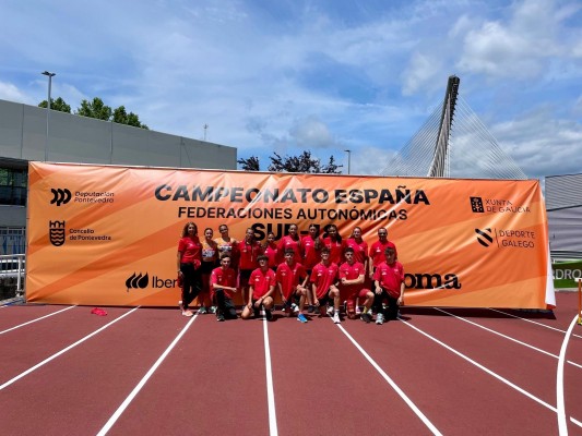 Murcia logra el noveno puesto en el Nacional sub-18 por autonomías en Pontevedra 