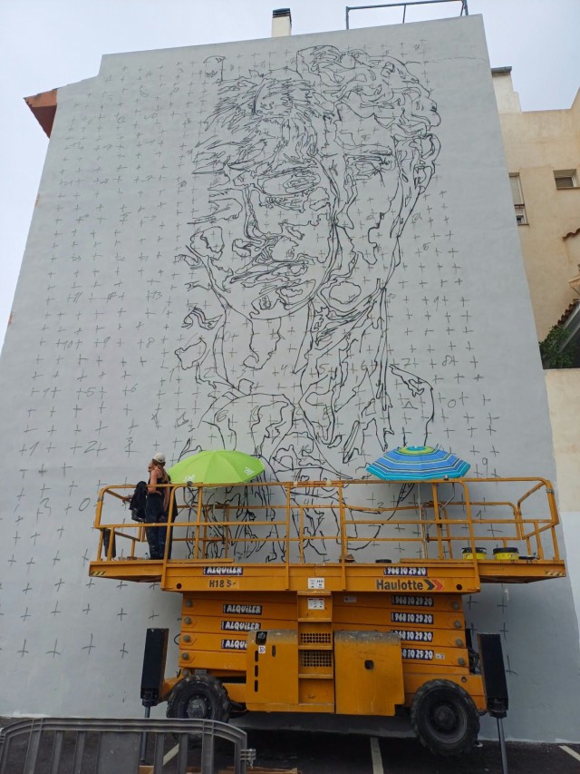 El italiano Millo y la holandesa JDL se suman a la Ruta de Arte Urbano de Alcantarilla