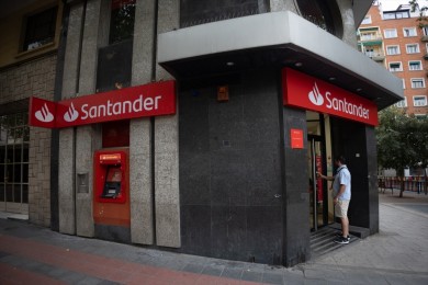 Banco Santander supera el 80% de ejecución de su actual programa de recompra de acciones