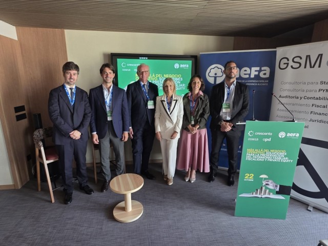 AEFA aborda en Benidorm las claves para preservar el patrimonio de la empresa familiar