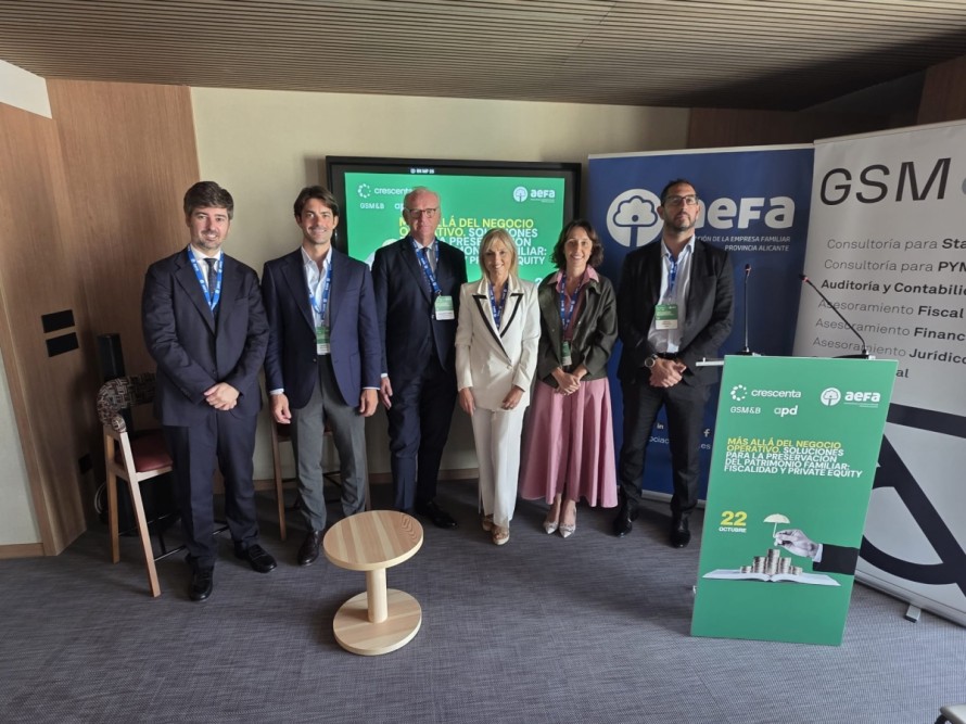 AEFA aborda en Benidorm las claves para preservar el patrimonio de la empresa familiar