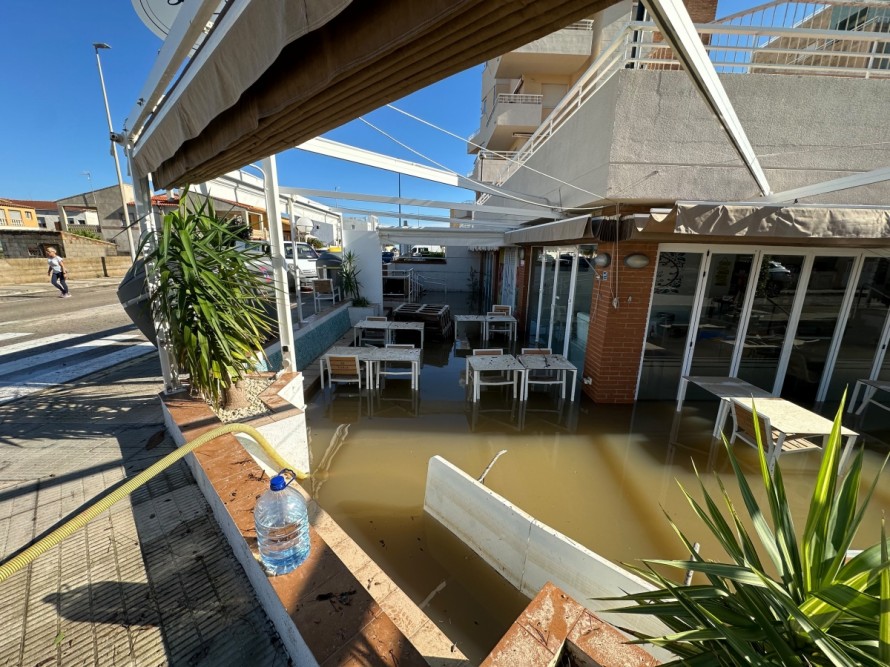 La Duna, uno de los restaurantes más afectados tras el paso de la dana Adam: “No sabemos cuándo podremos volver a abrir”