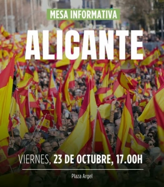 La Junta Electoral prohíbe a Vox Alicante repartir pulseras antes del incio de la campaña del 29M