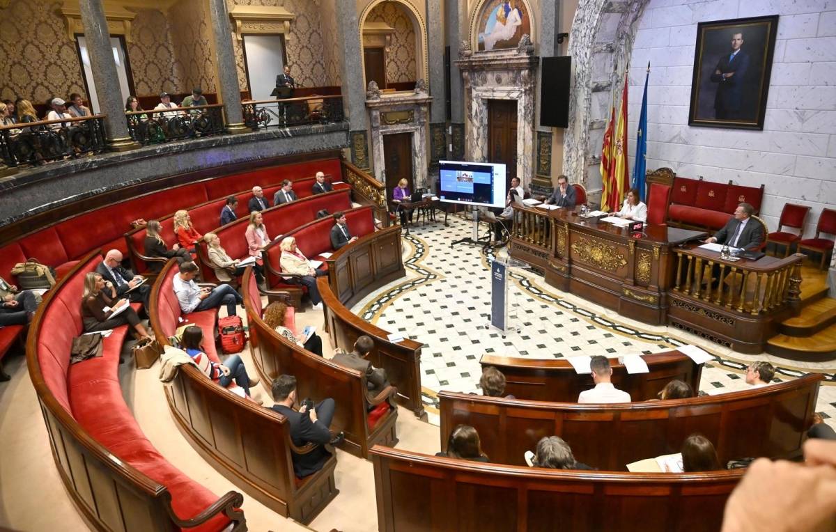 Pleno del Ayuntamiento de València - Foto: AYUNTAMIENTO DE VALÈNCIA Pleno del Ayuntamiento de València