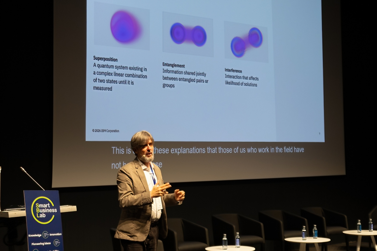 Director de IBM Quantum en el VI Congreso de Smart Business Lab.