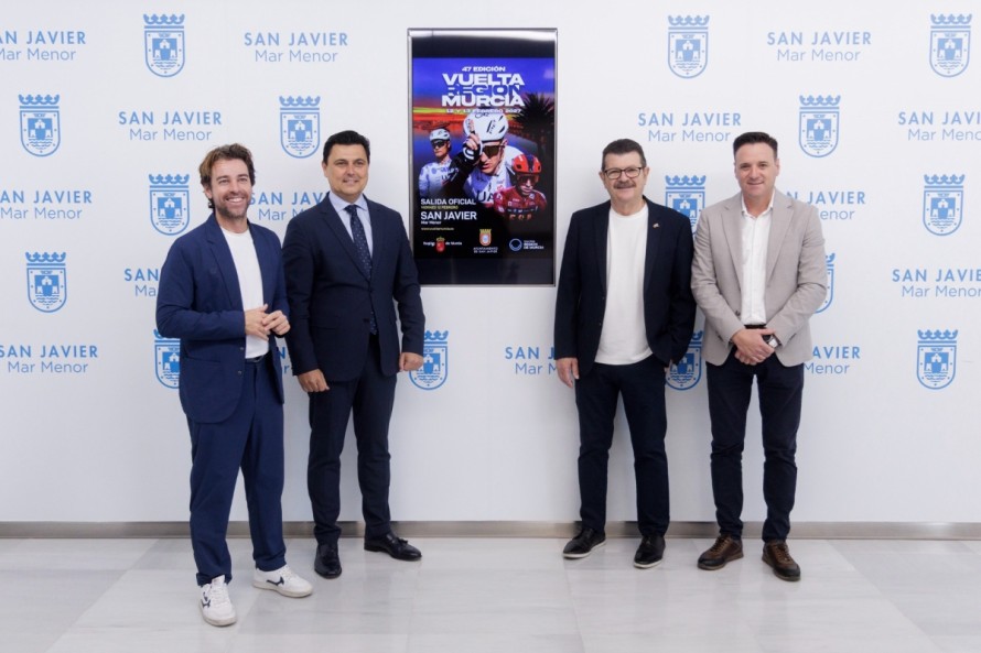 La Vuelta a Murcia 2027, que mantiene sus dos etapas, partirá desde San Javier el viernes 12 de febrero