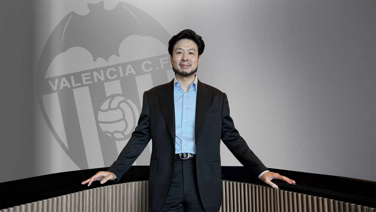 Kiat Lim, presidente del Valencia CF - Foto: VALENCIA CF Kiat Lim, presidente del Valencia CF
