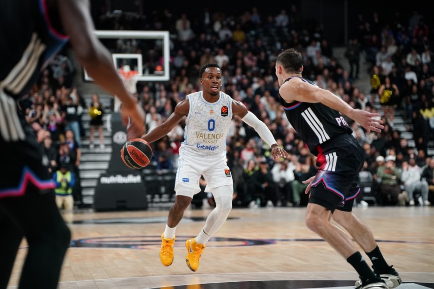 Valencia Basket 'asalta' París al ritmo de TJ Shorts