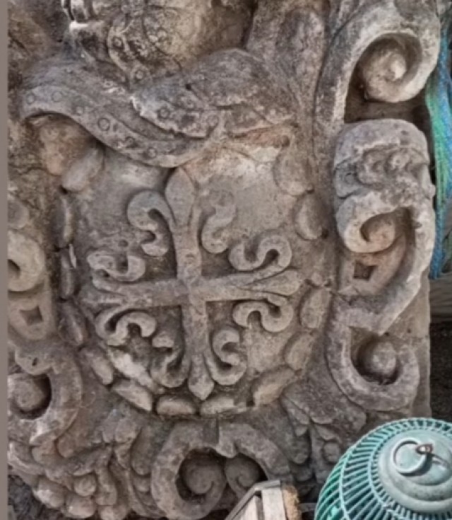 El blasón BIC encontrado en la huerta de Murcia que busca entrar en la carta arqueológica patrimonial de la Región