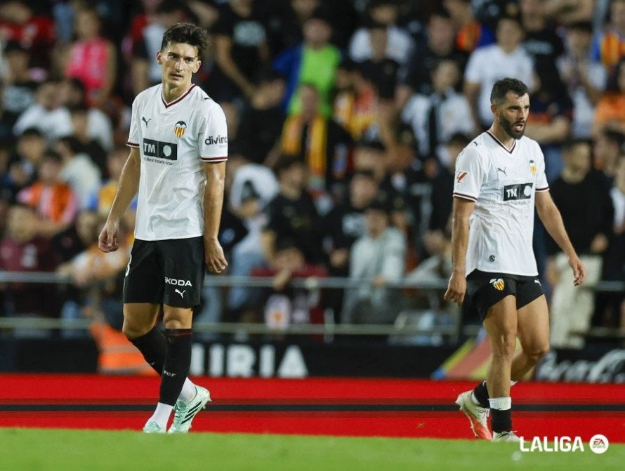El Valencia iguala su peor racha sin ganar en Mestalla en un arranque liguero