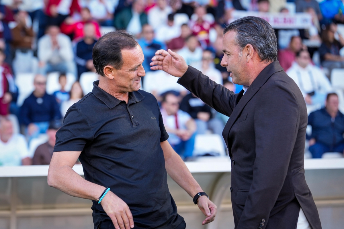 Joseba Etxeberría y Javi Calleja este domingo