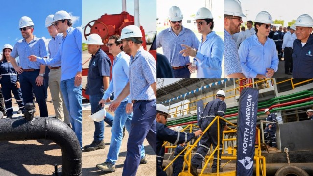 El Departamento de Estado de EEUU visita Petrozamora junto a Alejandro Betancourt, de NABEP