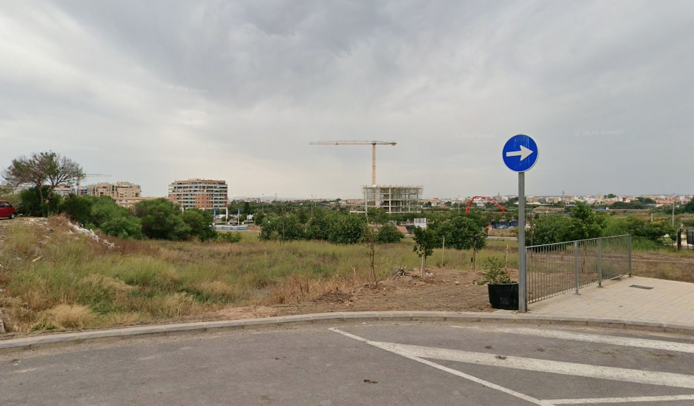 Terrenos adquiridos para la construcción de vivienda pública en Paterna.