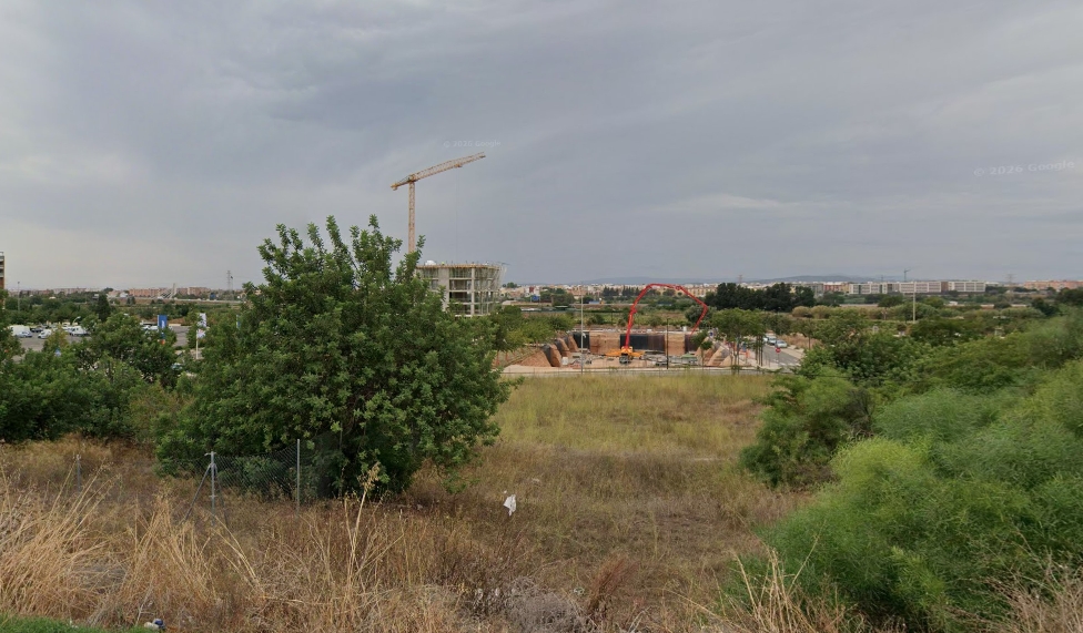 Terrenos adquiridos para la construcción de vivienda pública en Paterna.
