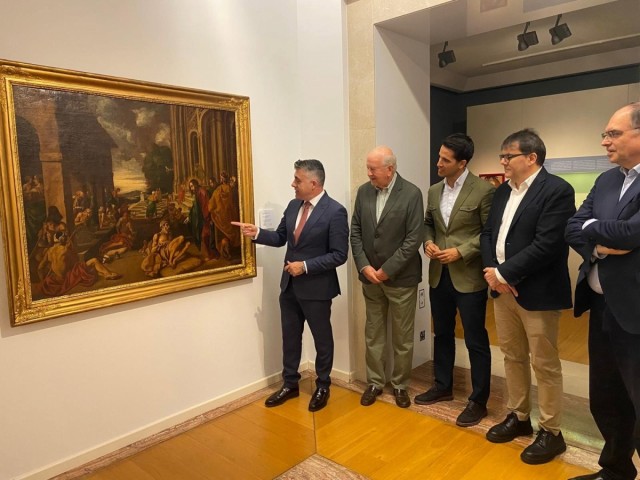 'La curación del paralítico', del pintor murciano Pedro de Orrente, se incorpora a la colección permanente del Mubam
