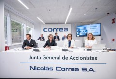 El atractivo encanto de una Nicolás Correa camino de las cuatro décadas cotizando en el parqué bursátil