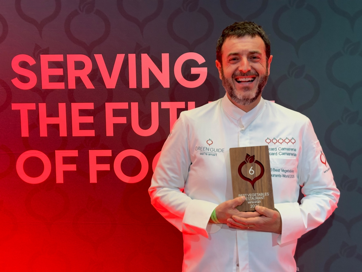 Ricard Camarena revalida la sexta plaza como mejor restaurante vegetal del mundo
