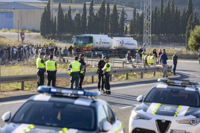 Arranca la huelga indefinida del metal en la Región: cortes de tráfico y piquetes en Escombreras y Los Camachos