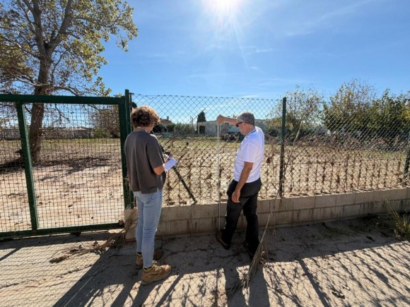 La Generalitat elabora una cartografía de las inundaciones provocadas por la dana Adam en la Safor y la Marina Alta