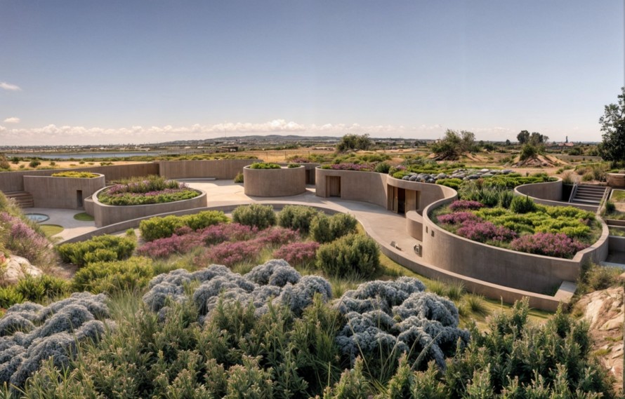Proyectan un ecohotel junto al Parque Natural de La Mata con spa, piscinas naturales y viñedos