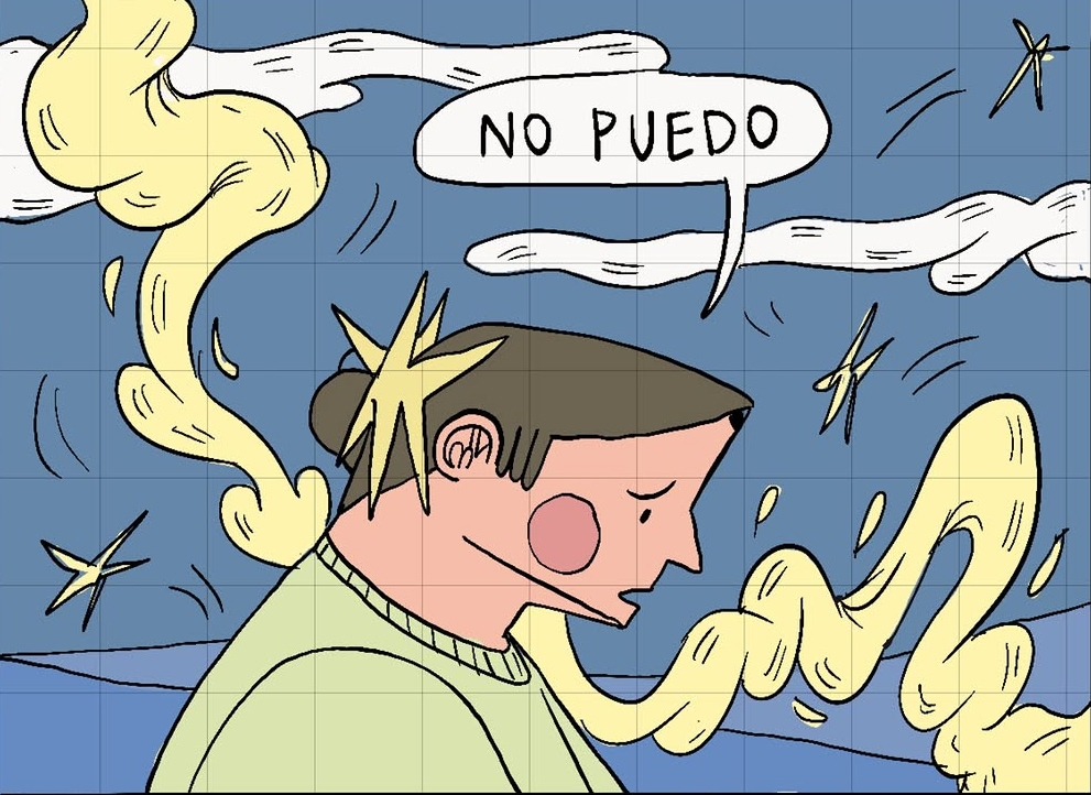 La murciana María Pelluz le pone color a la vida: 
