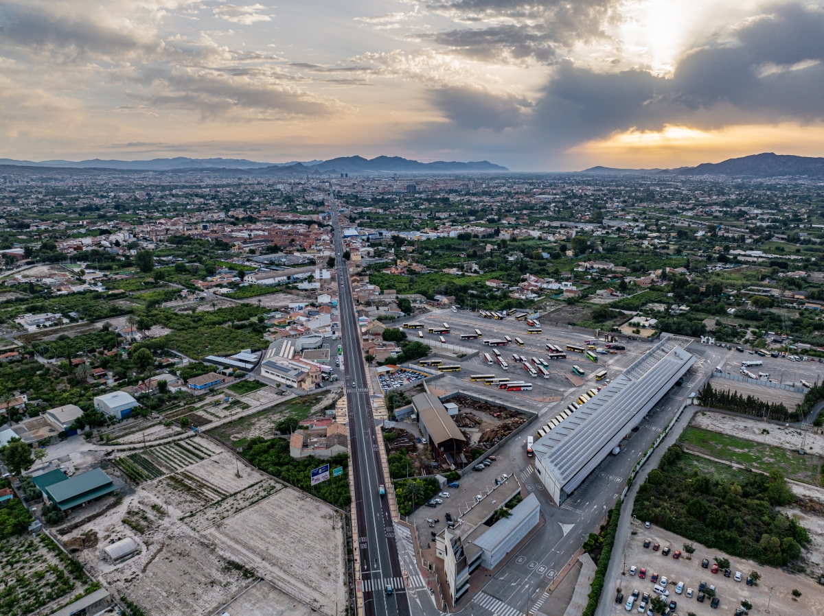 Panorámica industrial de El Palmar. - Foto: JJ PEÑALVER Panorámica industrial de El Palmar.