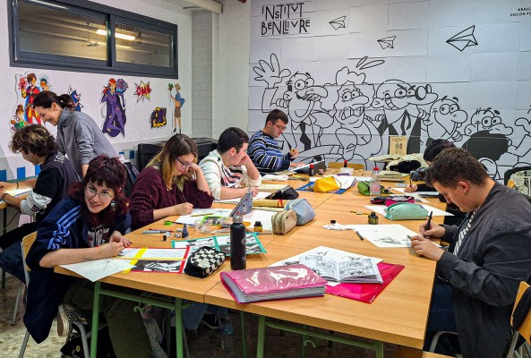 El futuro de la viñeta valenciana está en el Benlliure