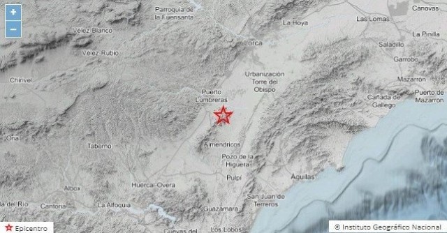 Un terremoto de magnitud 2,6 hace temblar Puerto Lumbrera