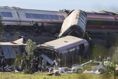 Al menos 30 fallecidos en el choque de dos trenes de alta velocidad en Urda (Toledo)