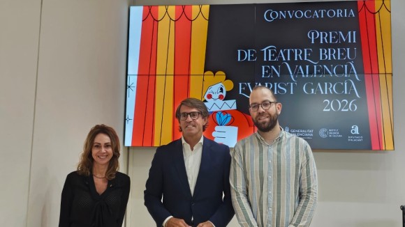 David Sánchez es marca un 'hat trick' al Premi de Teatre Evarist Garcia; el guanya per tercera vegada