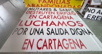 Convocan una concentración a las puertas de Sabic para 