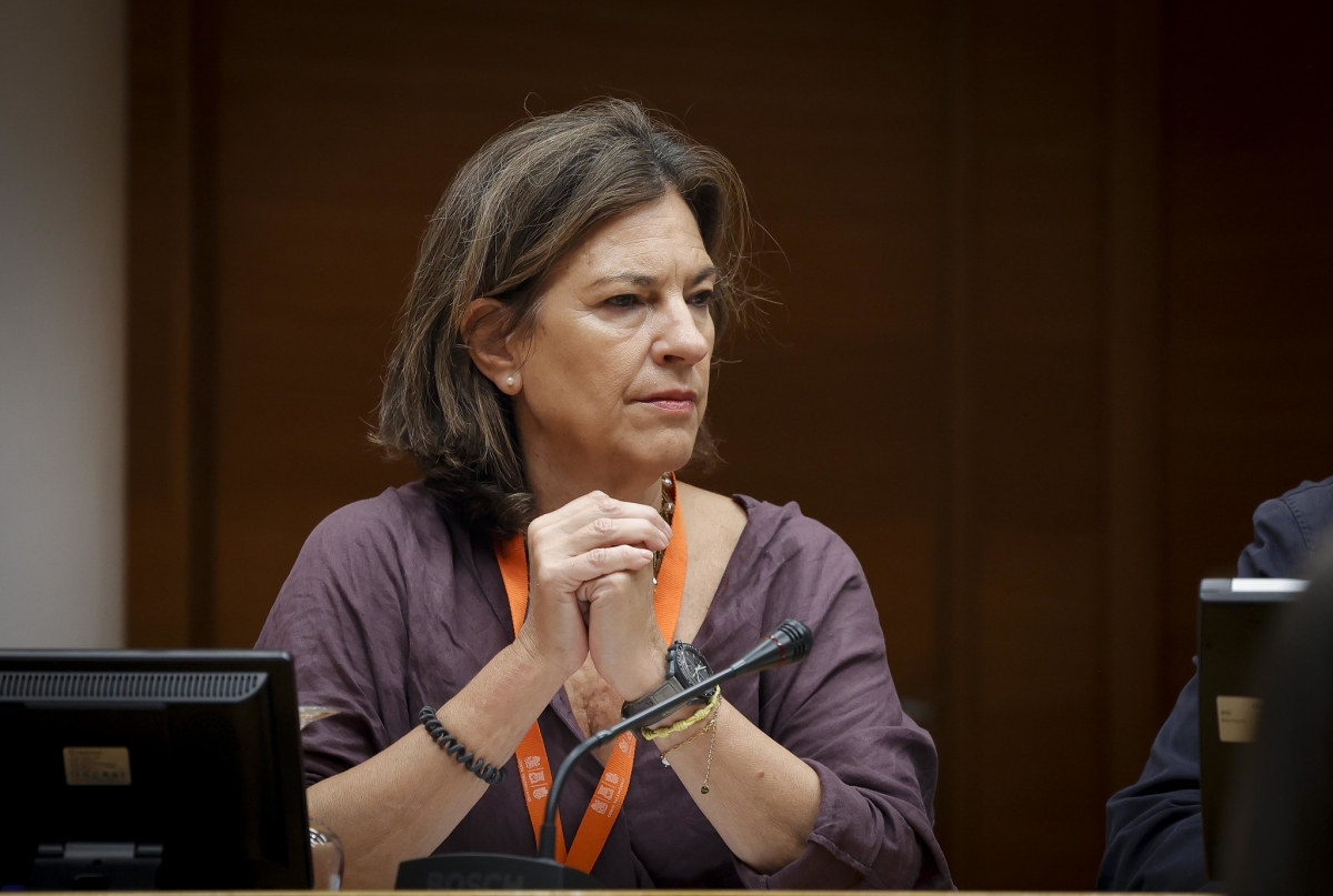 Paula Sánchez de León. - Foto: JOSÉ CUÉLLAR/CORTS Paula Sánchez de León.