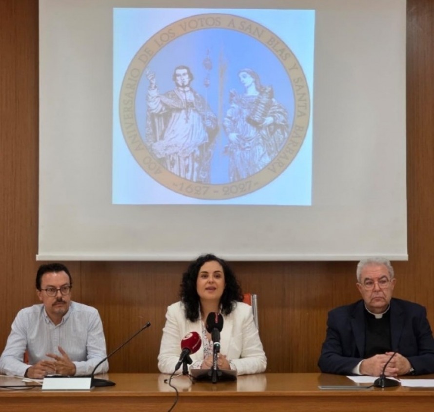 Sax celebrará en 2027 los 400 años de sus votos a San Blas y Santa Bárbara con un Año Jubilar