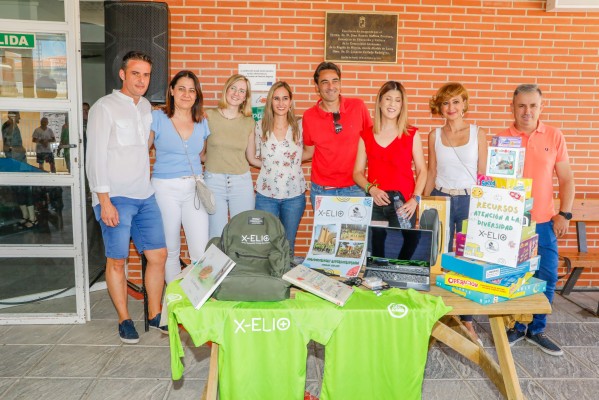 X-Elio se vuelca con la educación digital en las pedanías altas de Lorca 