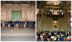 Las corporaciones de Alicante y Elche y centenares de vecinos guardan un minuto de silencio por las víctimas del accidente del AVE