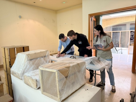 El Museu de la Taronja de Burriana inicia el embalaje de sus fondos para garantizar su conservación