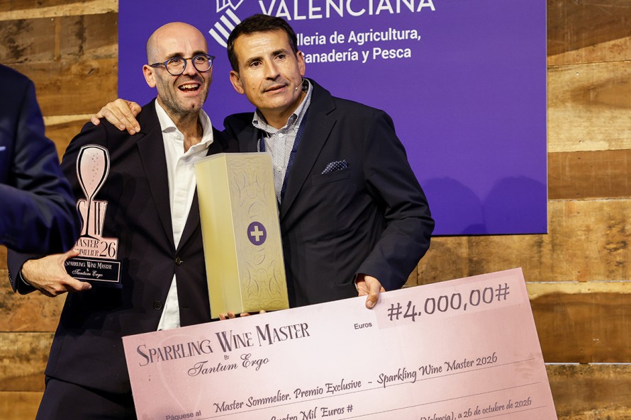 Jordi Martínez i Llordella, ganador y Master Sommelier del Sparkling Wine Master 2026