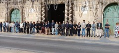 Alicante recuerda a las víctimas de las danas y a los fallecidos en el accidente ferroviario de Toledo