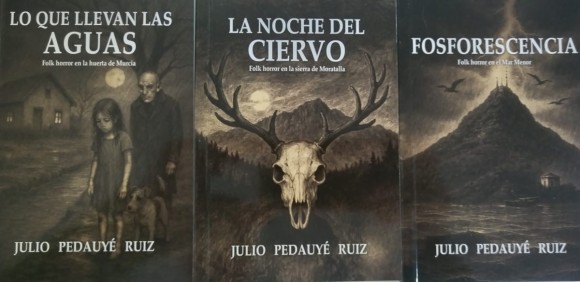 Julio Pedauyé presenta su trilogía de 'folk horror': historias oscuras en la Sierra de Moratalla, la Huerta de Murcia y el Mar Menor