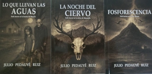 Julio Pedauyé presenta su trilogía de 'folk horror': historias oscuras en la Sierra de Moratalla, la Huerta de Murcia y el Mar Menor