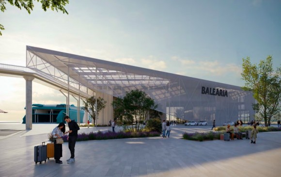 Baleària da forma a su terminal en València: 47 millones para operar tres ferris a la vez y 5.000 pasajeros