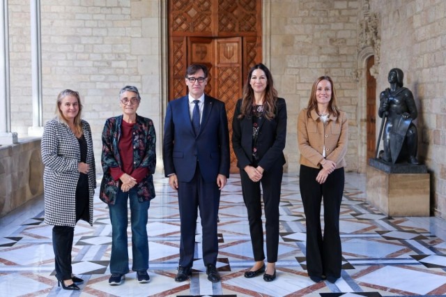 Novartis y la Generalitat abordan el papel de Cataluña en la investigación, la innovación en salud y la atracción de talento