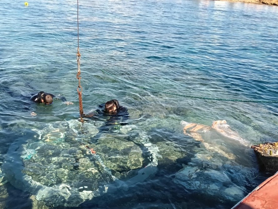 Cabo de Palos recuperará la baliza de Las Melvas que arrasaron los temporales del invierno