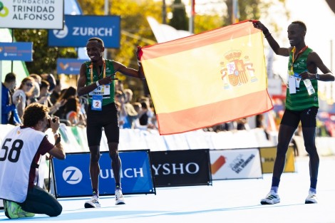 El medio maratón dejó también un récord de racistas