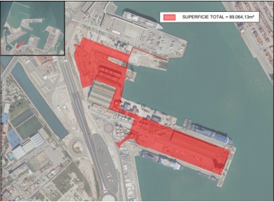 MSC solicita al Puerto de Valencia una concesión para una terminal de pasajeros de 89.000 m²