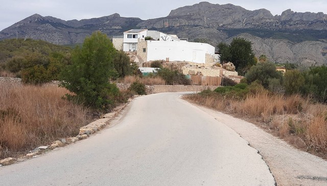Altea licita uno de sus grandes proyectos para 2024:  la mejora del camino de Sogai