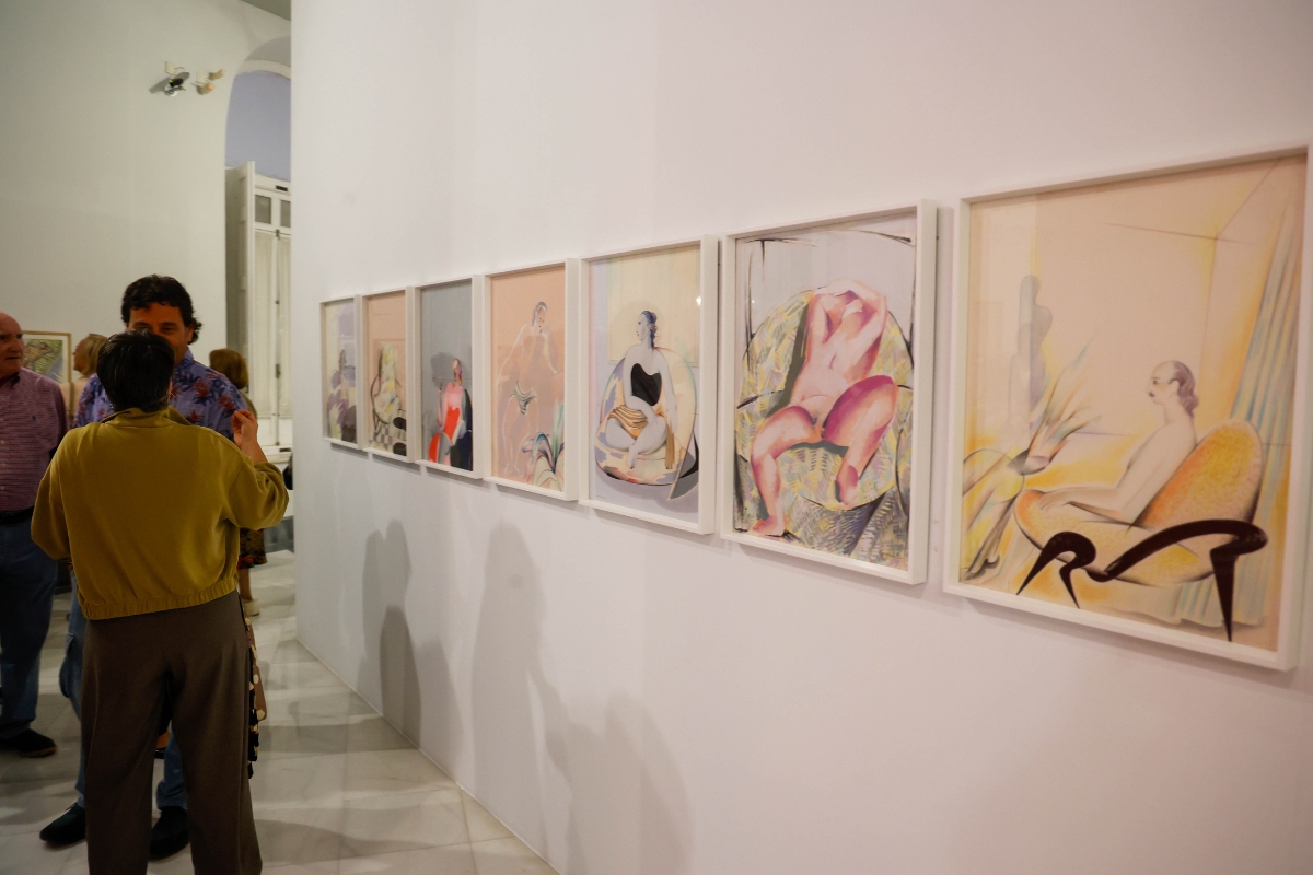 Exposición Lo que queda del día, de Paco Conesa. - Foto: AYTO. CARTAGENA Exposición Lo que queda del día, de Paco Conesa.