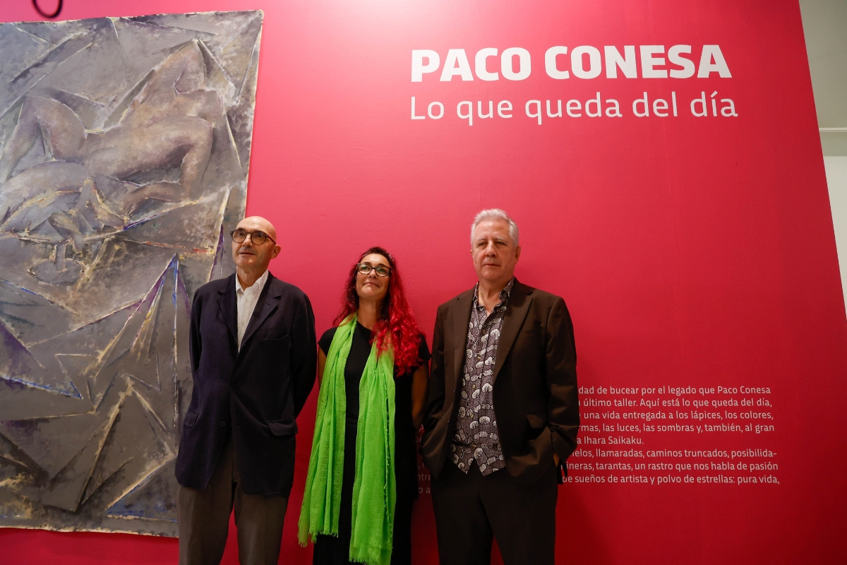 Exposición Lo que queda del día, de Paco Conesa. - Foto: AYTO. CARTAGENA Exposición Lo que queda del día, de Paco Conesa.