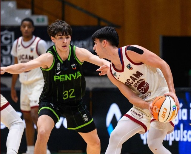 El equipo sub 22 del UCAM CB encaja su primera derrota en Badalona (85-74) tras cuatro triunfos